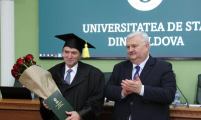 Profesorul Tudorel Toader, distins cu titlul „Doctor Honoris Causa” de către Universitatea de Stat din Moldova