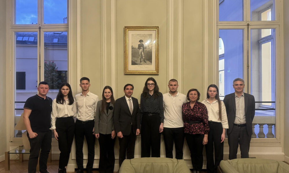 Studenții francofoni de la Facultatea Drept, în vizită la Consiliului Superior al Notarilor din Franța