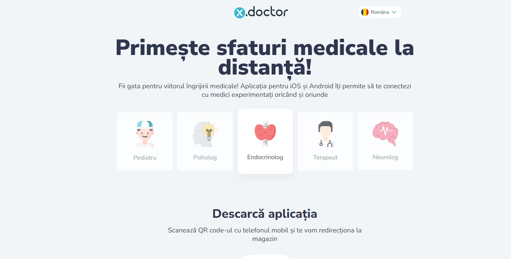 x.doctor - prima platformă online din țară oferă sfaturi medicale non-stop, simplificând procesul și reducând costurile