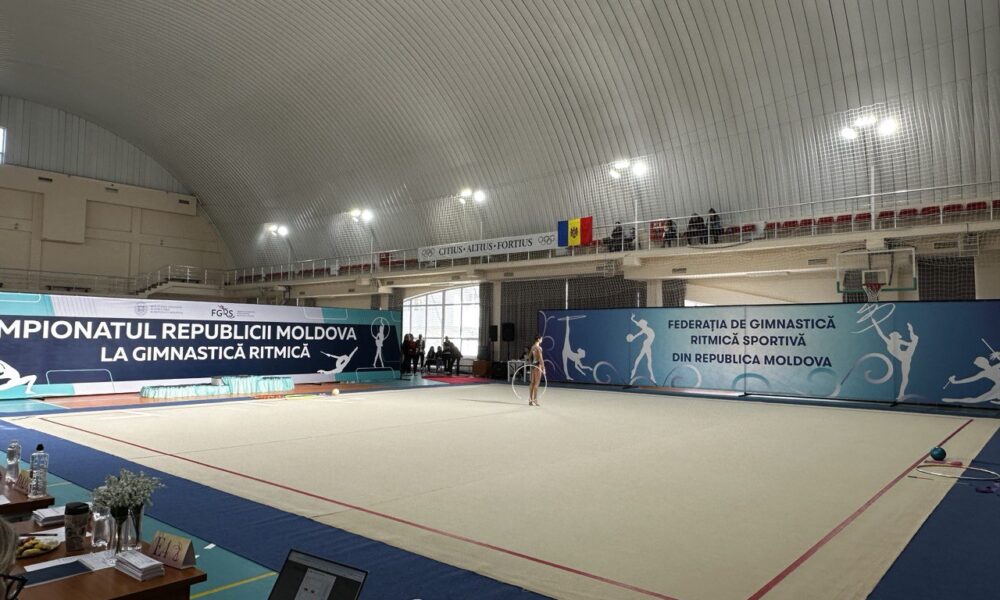 Gimnastele cu cea mai înaltă performanță participă la Campionatul Republicii Moldova la Gimnastica Ritmică, ediția 2024