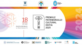 Institutul Cultural Român „Mihai Eminescu” la Chișinău sprijină organizarea primei ediții a Galei Premiilor Patrimoniului Cultural
