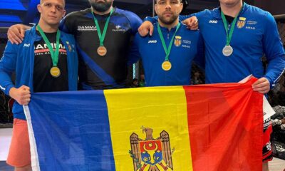(VIDEO) Sportivii Federației de Lupte Universale au devenit campioni europeni la Campionatul Europei la MMA (GAMMA)