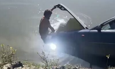 VIDEO Cu Audi în lac